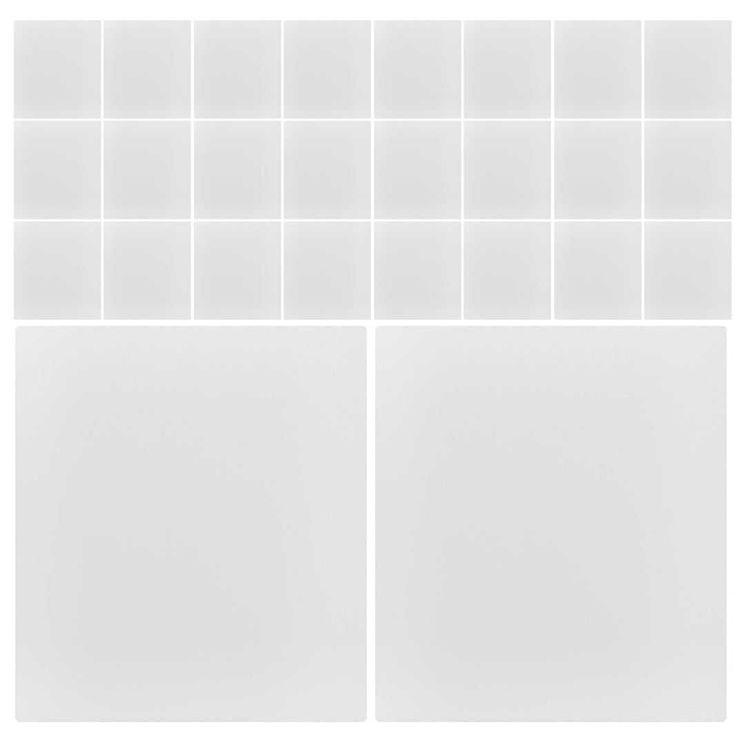 BESPORTBLE 30 Stück 3D Stift Zeichenmatte aus Transparentem Hitzebeständigem PVC mit Präziser Nachze