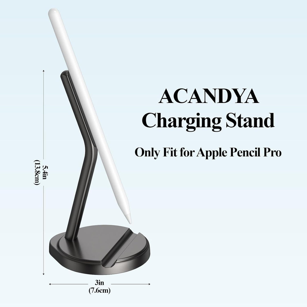 ACANDYA Magnetischer Ladeständer Kompatibel mit Apple Pencil Pro Magnetischer Schnellladeständer Hal