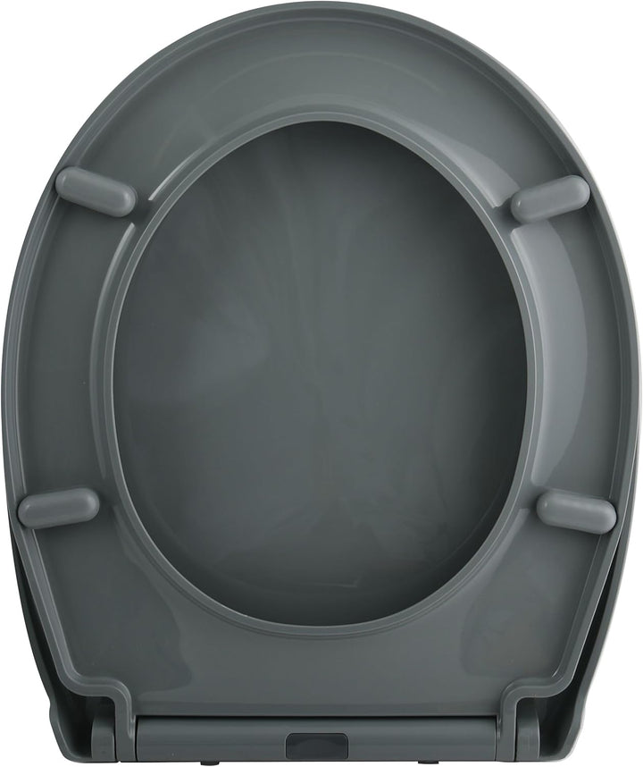spirella Toilettendeckel oval Klodeckel mit Quick-Release-Funktion und Softclose Absenkautomatik. An