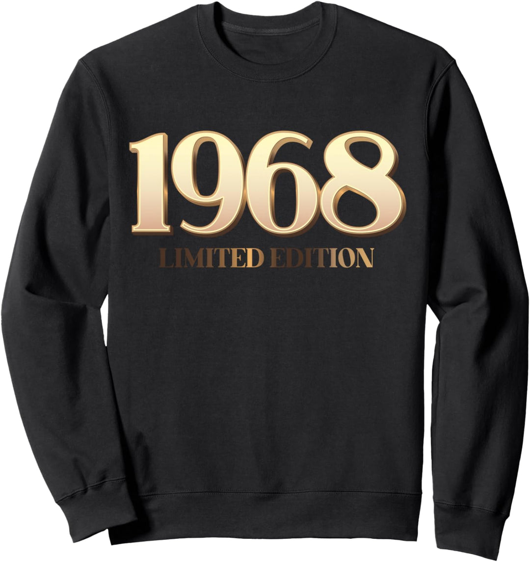 56. Geburtstag Mann Frau 56 Jahre 1968 Deko Lustig Geschen Sweatshirt