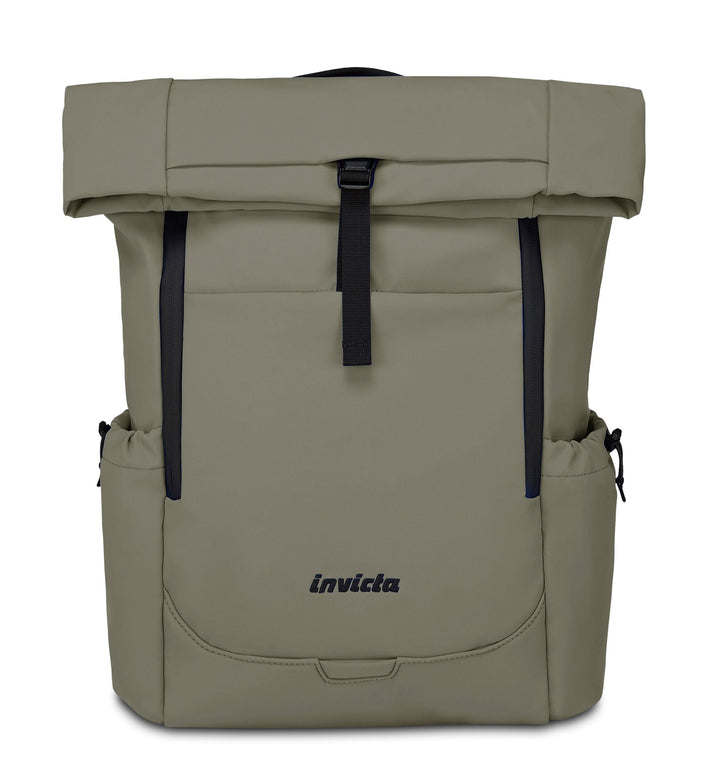 Invicta FOLD Rucksack Laptoptasche Business Rucksack, Leicht, kompakt, mit Laptopfach, Rolltop Rucks