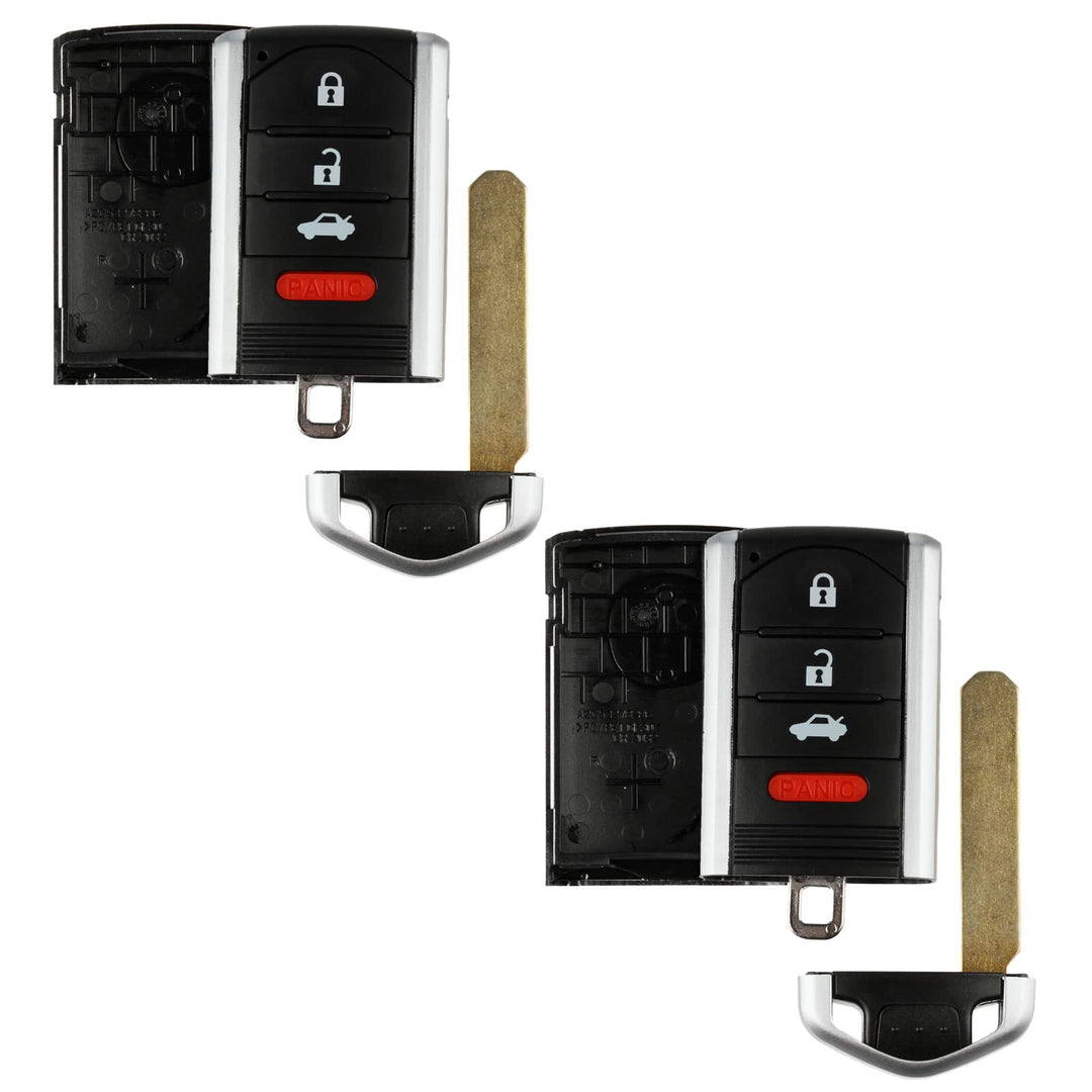 Schlüsselgehäuse für Acura TL (M3N5WY8145), 2 Stück Zwei, Zwei