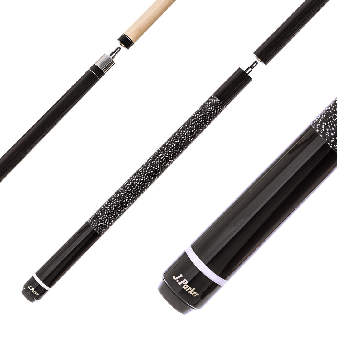 J. Parker Break & Jump Queue, für Power Anstoss und Jump-Shot, Profi-Pool-Cue, Ferrule/Tip 13,5 mm a