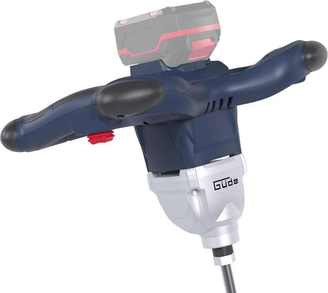 Güde RW 18-0 Akku Rührwerk – 18 Volt Lithium-Ionen, M14 Aufnahme, 12 cm Mischaufsatz Durchmesser, oh