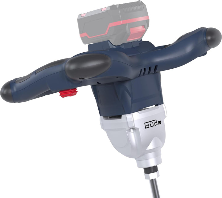 Güde RW 18-0 Akku Rührwerk – 18 Volt Lithium-Ionen, M14 Aufnahme, 12 cm Mischaufsatz Durchmesser, oh