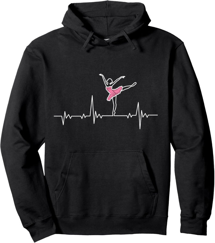 Ballett Herzschlag Junge Mädchen Ballerinas Pullover Hoodie