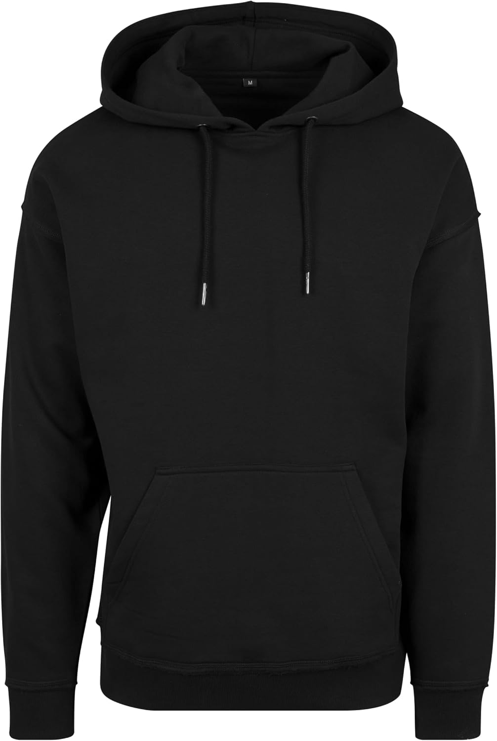 Build Your Brand Men's Oversize Hoody Hoodie, Black, L