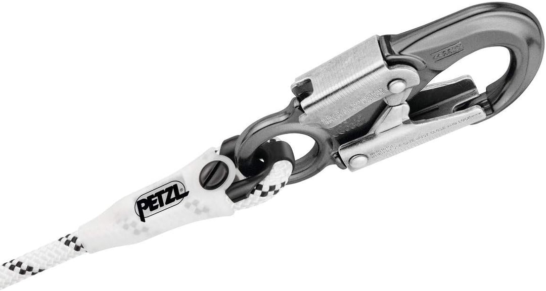 PETZL Unisex – Erwachsene Grillon Hook Internationale Version Zubehör Für Klettern, Weiss Gelb, Uni