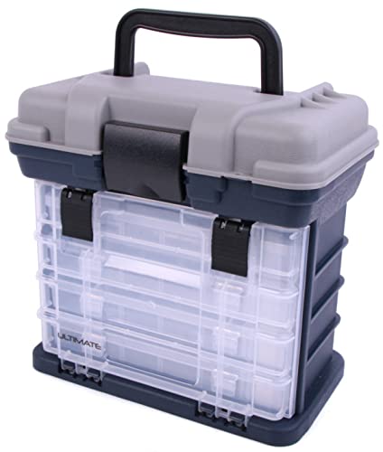 Ultimate Compact Storage Box inkl. 4 Tackleboxen - Angelkoffer