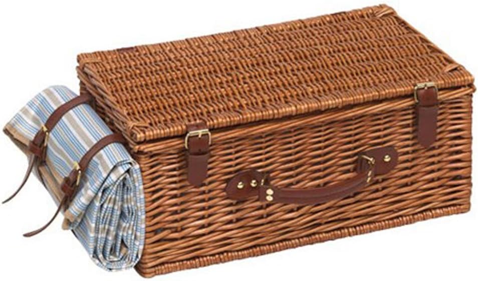 TOPICO Körbe & Behälter, Holz, Beige, Blau, Braun, Unisize