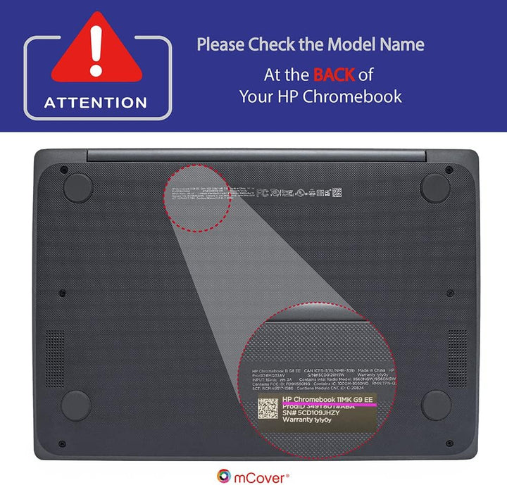 mCover Hülle kompatibel mit HP Chromebook 11 G8EE / 11MK G9EE Serie Laptops (nicht für andere HP-Mod