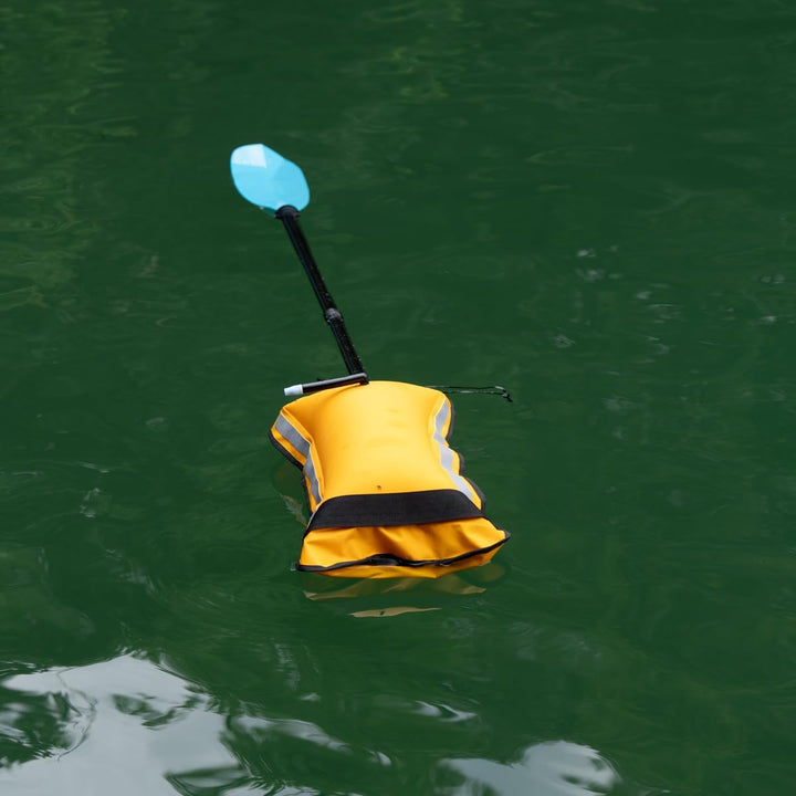 HEYTUR Kayak Paddle Float Aufblasbares Paddle Floating Bag Wasserrettungs-Schwimmbeutel für Kajak-Ru