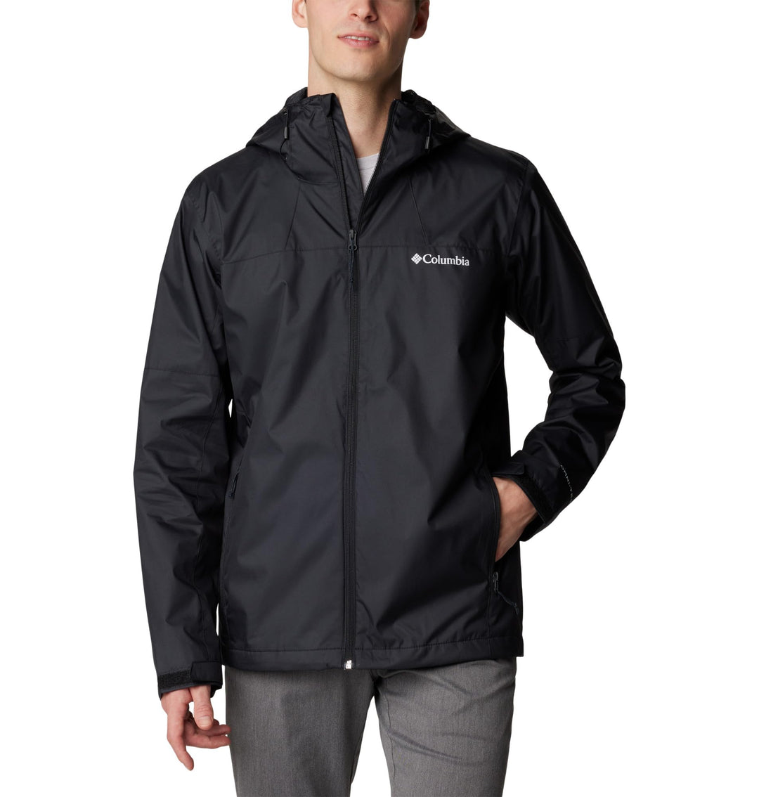 Columbia Herren Inner Limits Jacket Wasserdicht Regenjacke (1er Pack) M Schwarz, M Schwarz