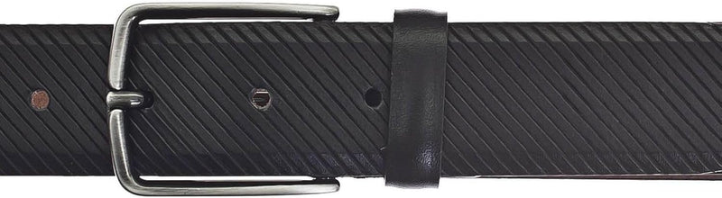 Vanzetti 35mm Leather Belt W80 Black - kürzbar