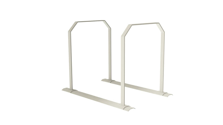 steland metallmanufaktur® Fahrradständer | Anlehnsystem für 4 Fahrräder | sicherer Stand zum Aufdübe