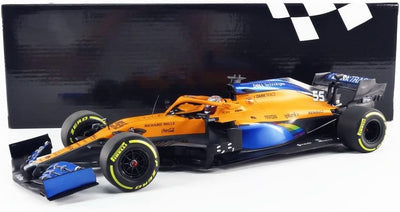 Minichamps 530201955 1:18 Mclaren Renault MCL35-Carlo Sainz-Austrian 2020 Sammlerstück Miniaturauto,