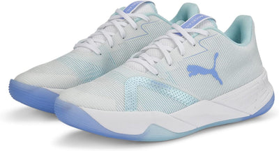 PUMA Unisex Accelerate Turbo Nitro Ii W+ Hallenturnschuh 36 EU Puma White Elektro Purple Light Aqua,