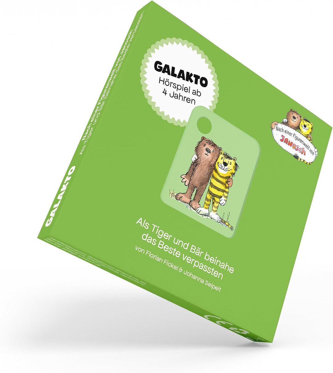 Galakto Audio-Token: Janosch - Als Tiger und Bär beinahe das Beste verpassten, Hörspiel für Kinder a