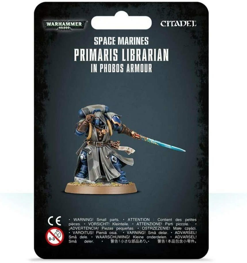 Warhammer 40k - Space Marine Primaris Librarian in Phobos Armour