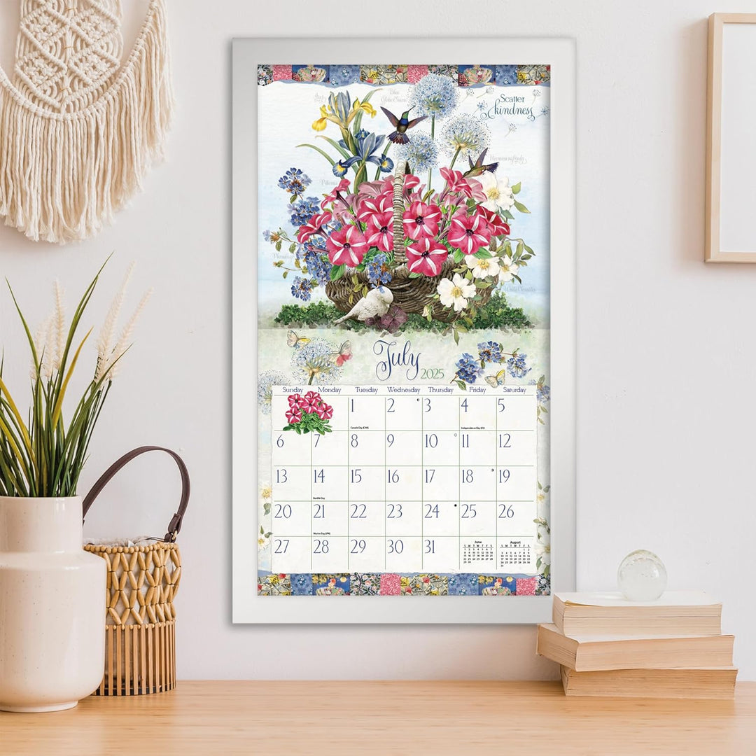 LANG Garden Botanicals 2025 Wandkalender (25991002014), 2025