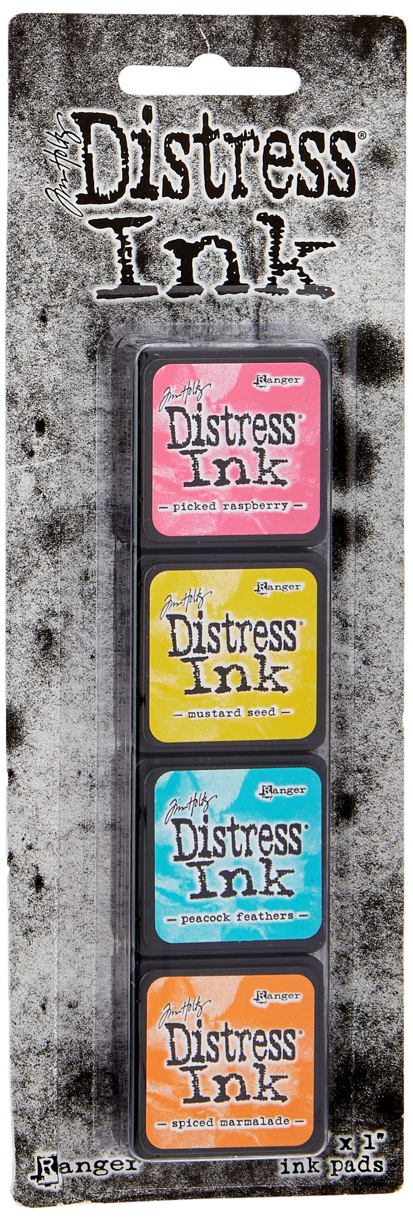 Distress Mini Ink Kits-Kit 1 Mehrfarbig, Mehrfarbig