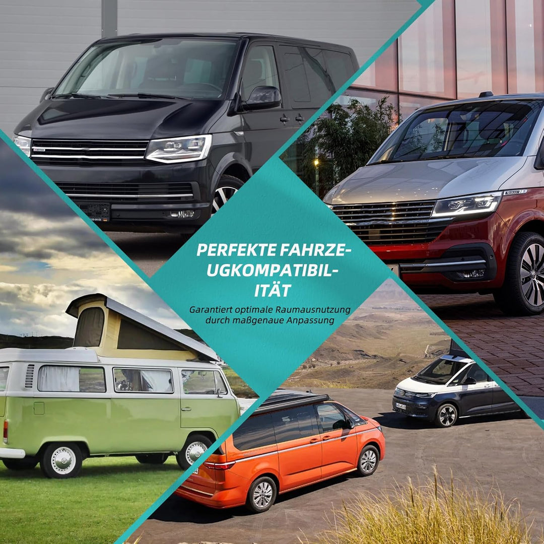 Aufbewahrungstasche für Faltmatratze VW T5 T6 T6.1 Multivan Caravelle California, V-Klasse, Citroën