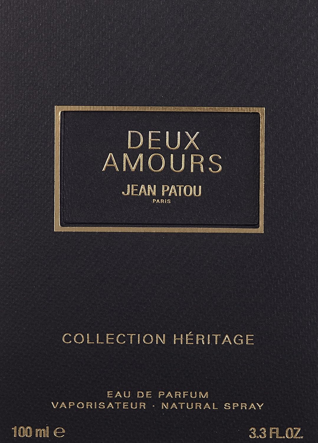 JEAN PATOU Deux Amours EDT Vapo Collection Heritage 100 ml, 1er Pack (1 x 100 ml)