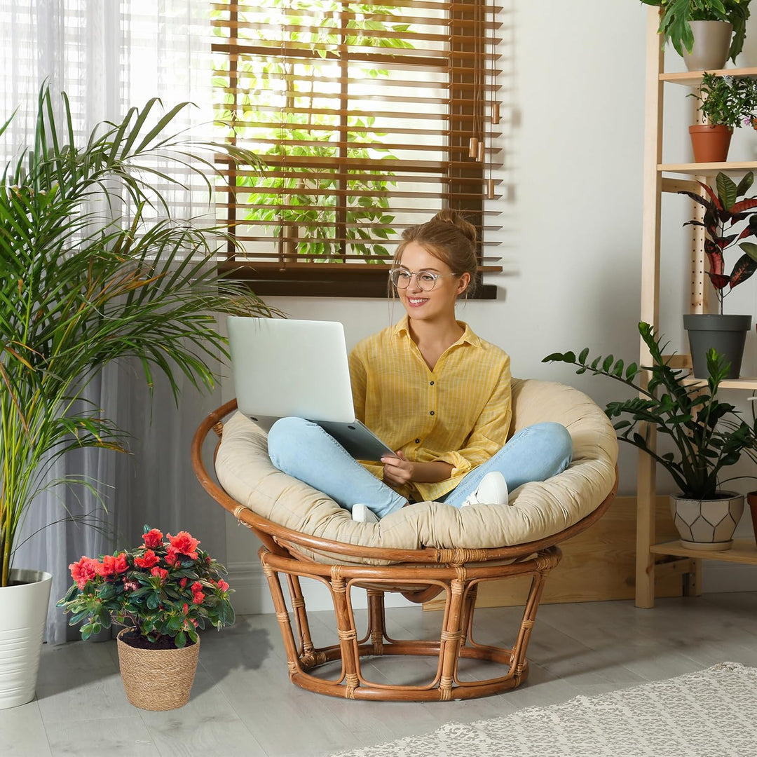 Relaxdays Blumentopf Seegras, 3er Set, rund, für Blumen & Kräuter, Pflanzenkorb mit Folie, 3 Grössen