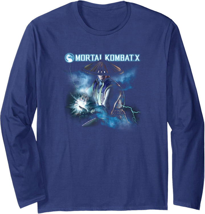 Mortal Kombat X Raiden Lightning Langarmshirt