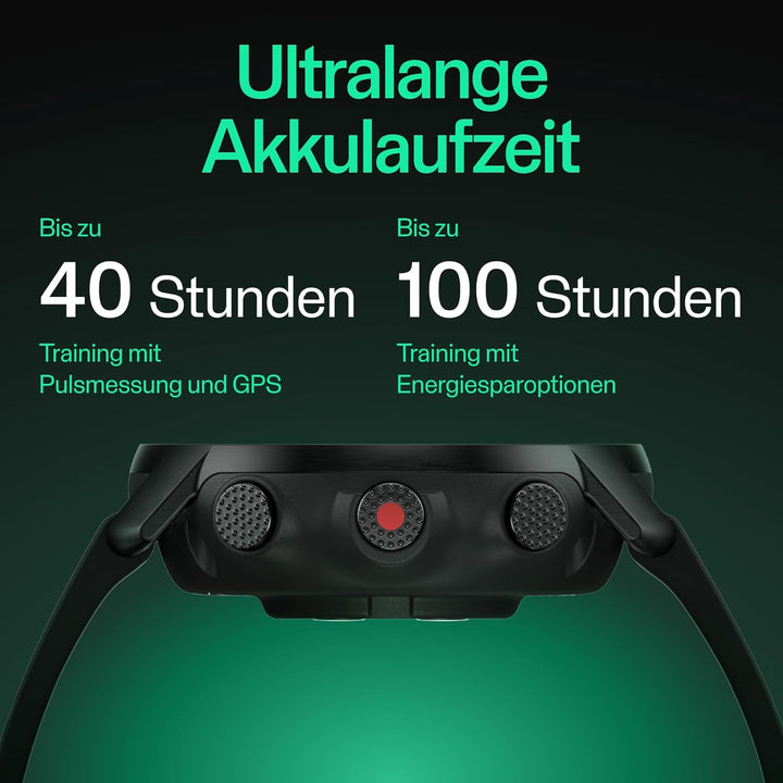 Polar Grit X Pro – GPS-Multisportuhr – Strapazierfähigkeit auf Militärstandard, Saphirglas, Pulsmess