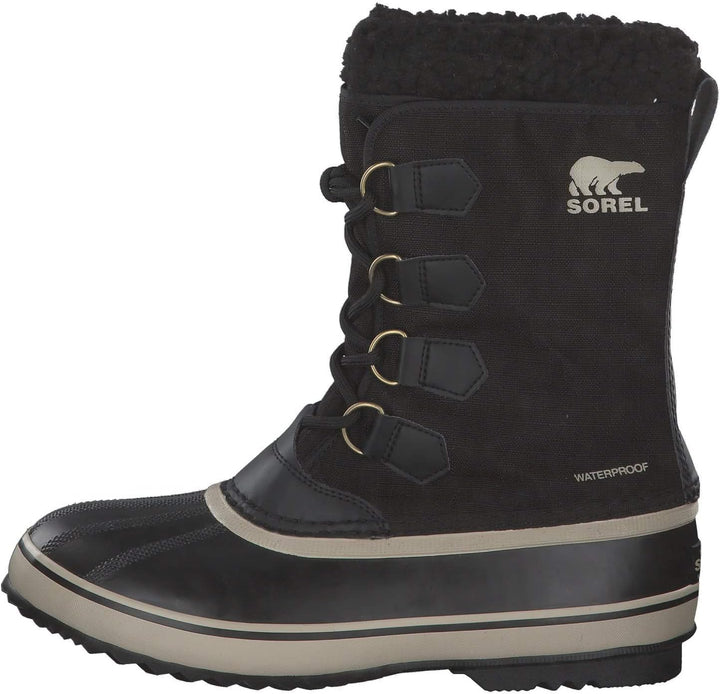 Sorel Herren-Winterstiefel, 1964 PAC NYLON WP 40.5 EU Black Ancient Fossil Collection 2023 2024, 40.