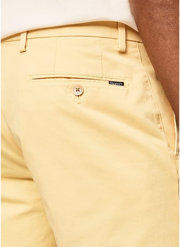 Hackett London Herren Kensington Shorts 31W Gelb, 31W Gelb
