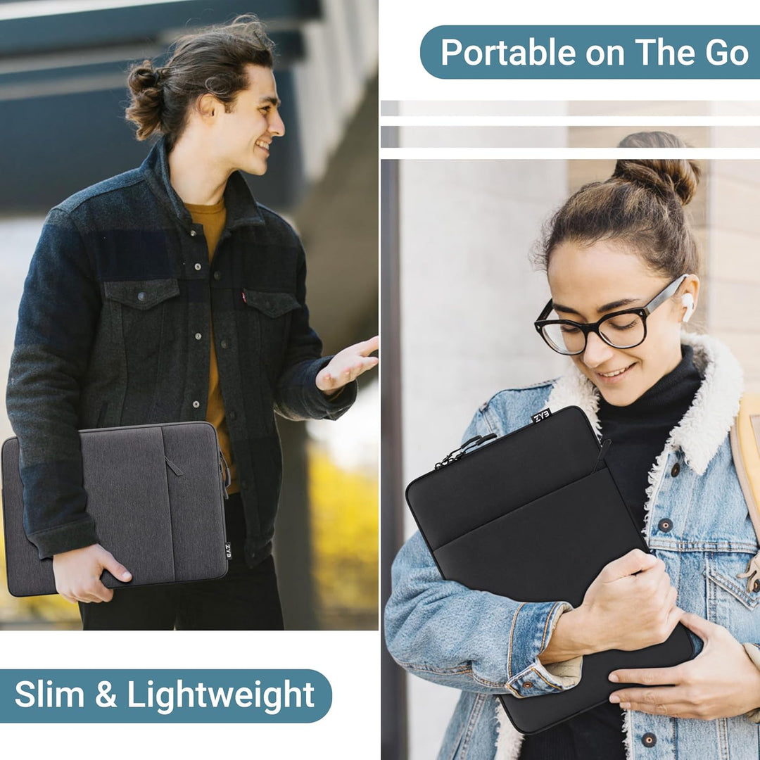 15,6 Zoll Laptoptasche Laptophülle,ZYB Sleeve Wasserdicht Hülle Laptop Tasche 15.6 für 15 Zoll Noteb