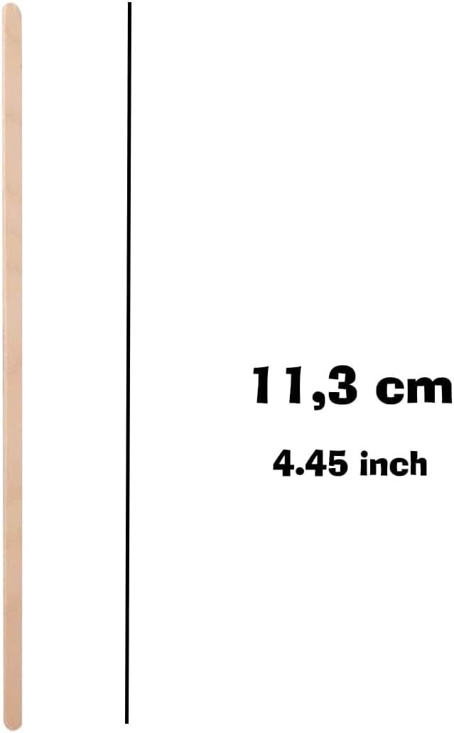 Kaffee-Rührstäbchen aus Holz, 11,3 cm, Einweg-Mixer für Kaffee, Einweg-Kaffeestäbchen, Stäbchen zum
