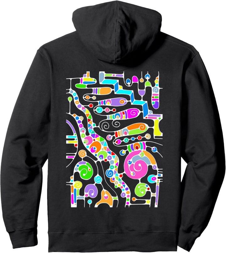 Sketching Fantasy Art - Lines Of Power 5 - Fan Fun Pullover Hoodie