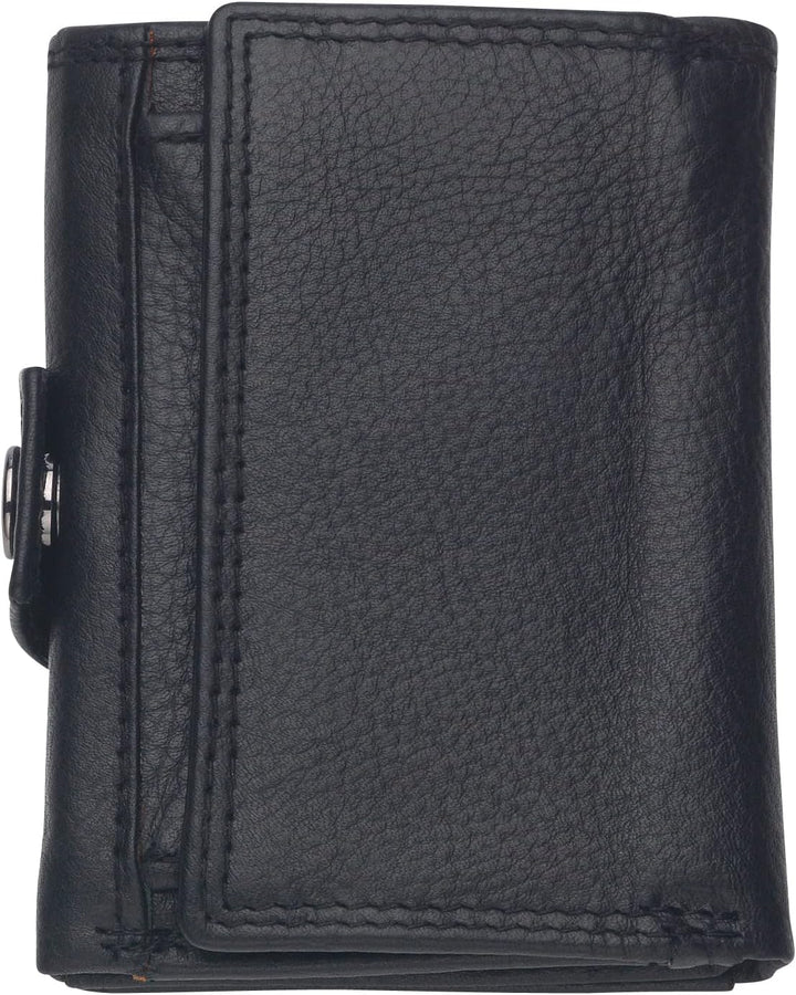 Josephine Osthoff Slim Wallet mit Münzfach Herren echt Leder mit RFID Schutz Geldeutel Damen kleine