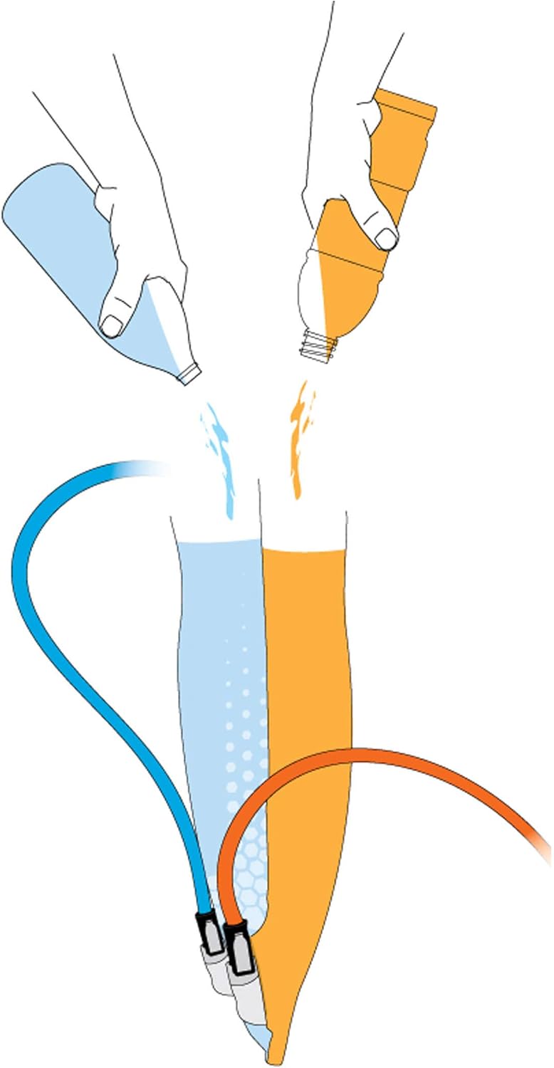Source Widepac D|Vide Trinkblase 2 Liter blau, 2 Liter blau
