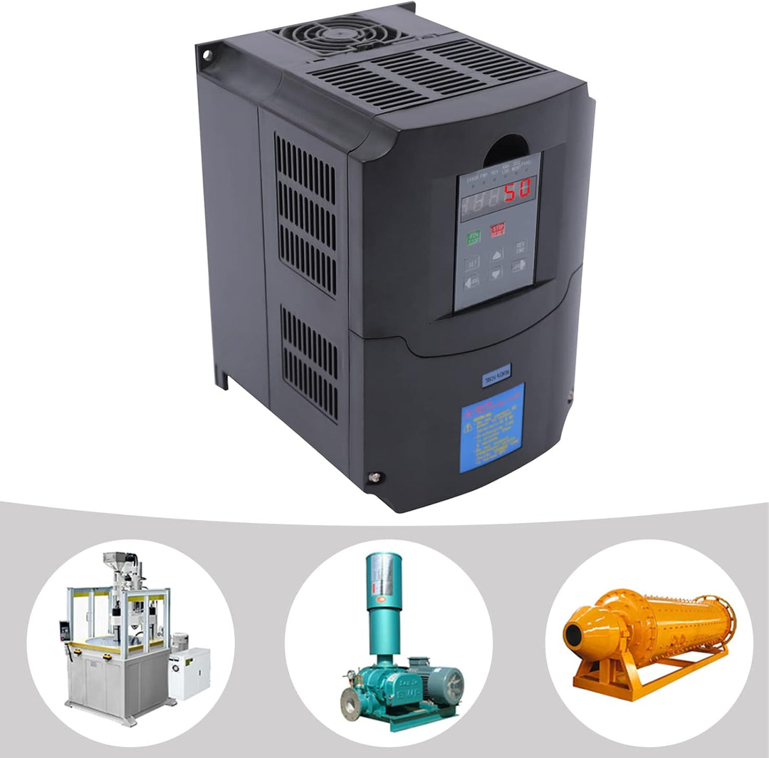 4KW Frequenzumrichter AC VFD VAC Variable Frequency Driver Frequenzumrichter Eingang 1 oder 3 Phase