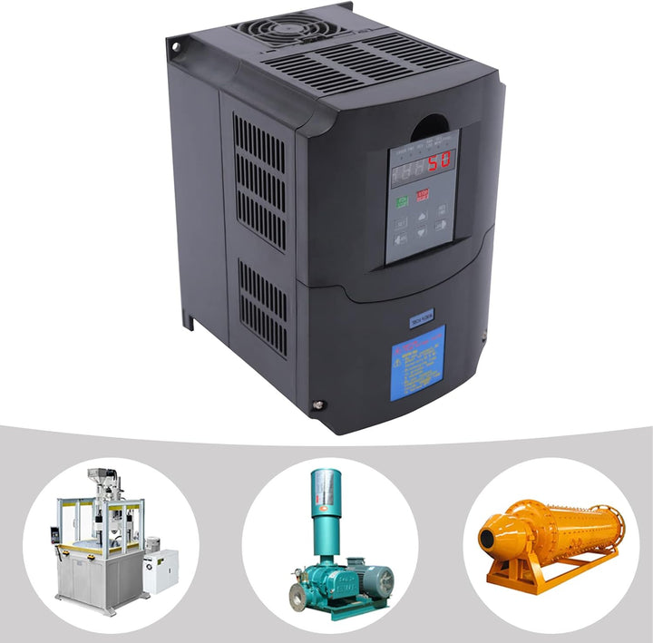 4KW Frequenzumrichter AC VFD VAC Variable Frequency Driver Frequenzumrichter Eingang 1 oder 3 Phase