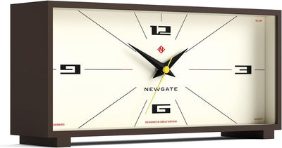 NEWGATE Thunderbird Kaminuhr mit geräuschlosem Sweep – kein Ticken – Moderne Kaminuhr aus der Mitte