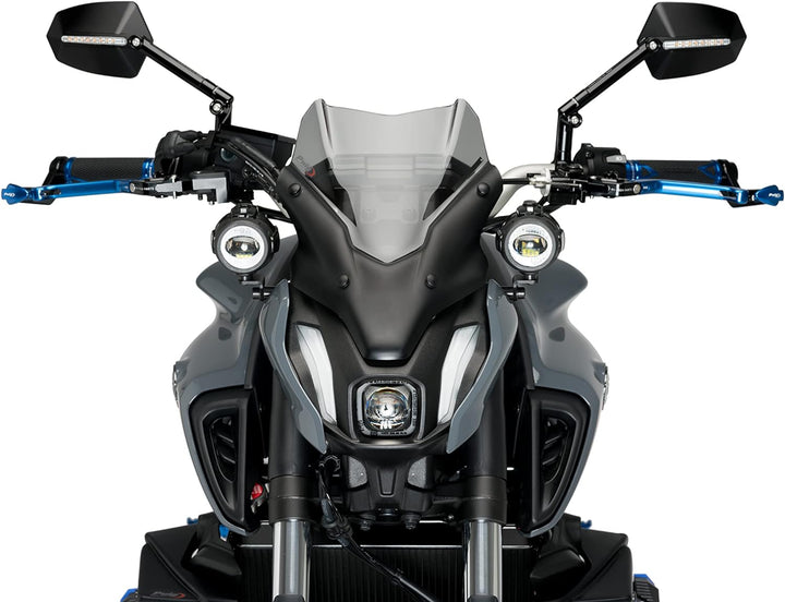 Puig, LED, motorrad , 3489N Zusatzscheinwerfer Set Genehmigt Schwarz