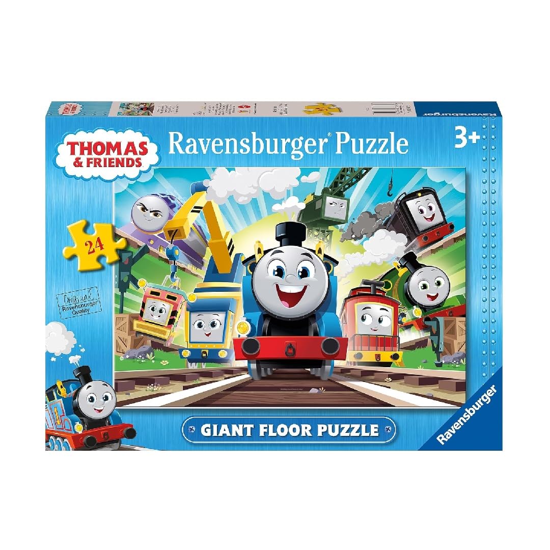 Ravensburger Thomas & Friends Riesiges Bodenpuzzle für Kinder ab 3 Jahren, 24-teilig