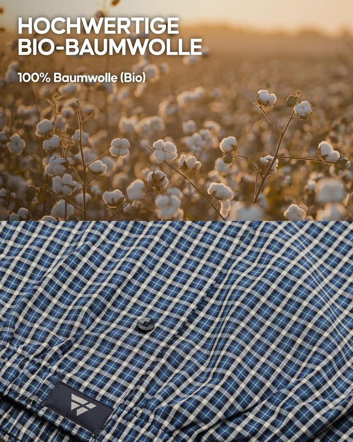 DANISH ENDURANCE American Boxershorts (4er | 6er Pack), 100% Bio-Baumwolle Herren Boxershorts, Weich