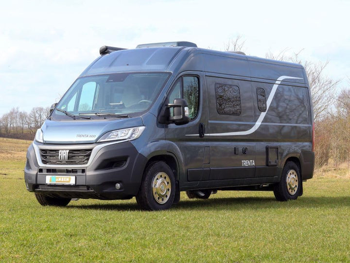 16 Zoll Radzierblenden Set 4 Stück Edelstahl fahrzeugspezifisch für Wohnmobile und Transporter~