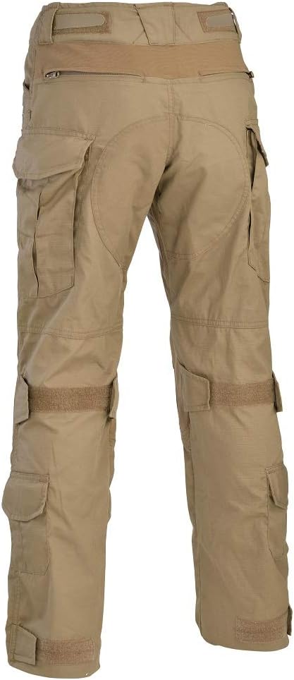 Defcon 5 Gladio Taktische Hose 3227 mit Knieschützer S Coyote Tan, S Coyote Tan