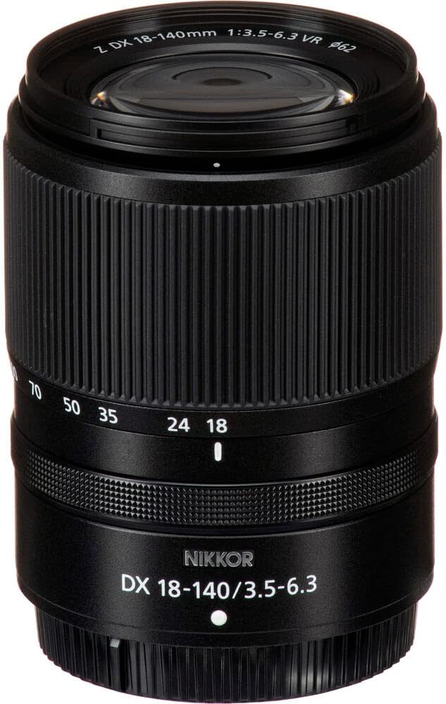 Nikon NIKKOR Z DX 18-140mm 1:3,5-6.3 VR, Schwarz, JMA713DA Single, Single