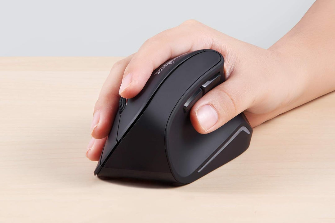 Perixx PERIMICE-804 Ergonomische Bluetooth Maus für Windows, Android Tablet und PC - Rechtshänder -