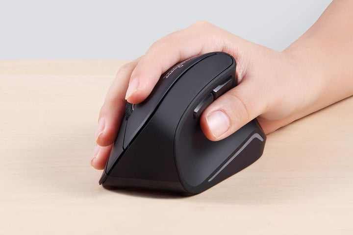 Perixx PERIMICE-804 Ergonomische Bluetooth Maus für Windows, Android Tablet und PC - Rechtshänder -