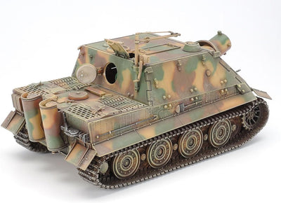 Tamiya 300035177 Militär 300035177-1:35 WWII Sturmtiger, 38 cm, RW61 (1), originalgetreue Nachbildun