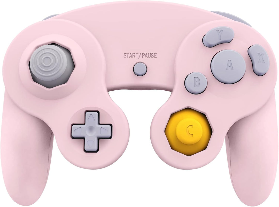 eXtremeRate Ersatz Grips Case Hülle kompatibel mit Nintendo Game Cube Controller, Griff Gehäuse &amp; D-